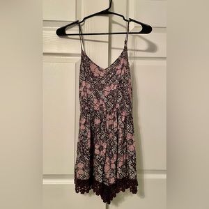 Wild Pearl floral romper